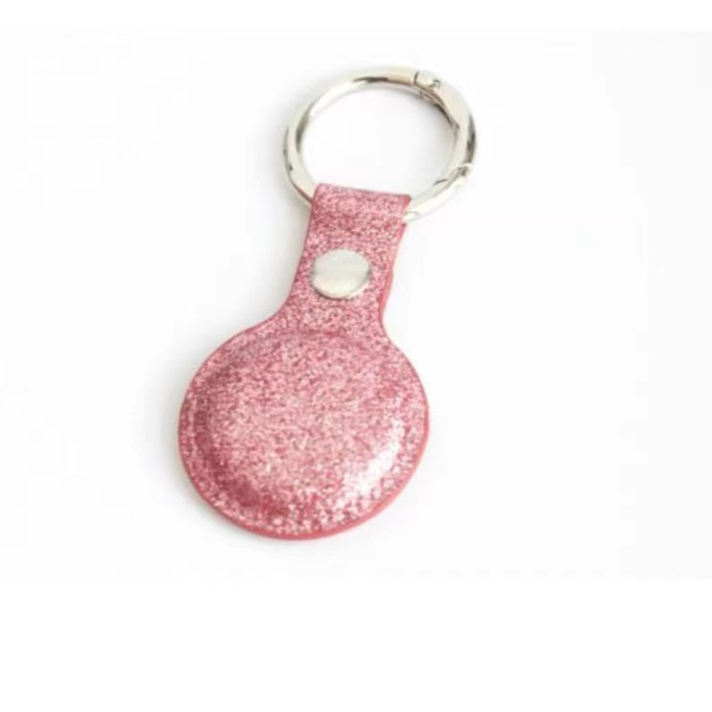 Airtag beskyttende sag Apple Airtags Anti-Loss Protector Case, Privat Custom DIY Pendant Pet Keychain All-Inclusive Children\'s Leather Positioning Tracker
